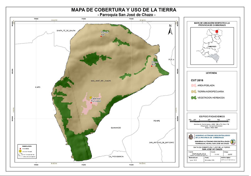 Mapa San Jose Chazo